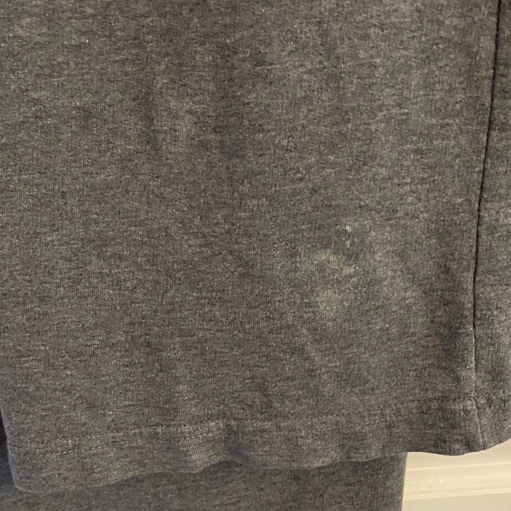Canvas Gray Sweatpants with graphic fast water print